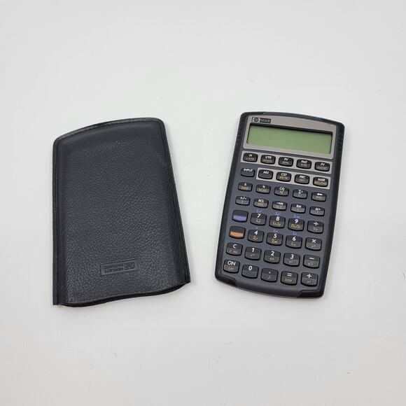 HP Hewlett Packard HP 10bII Financial Calculator With Batteries and Case - Picture 5 of 10